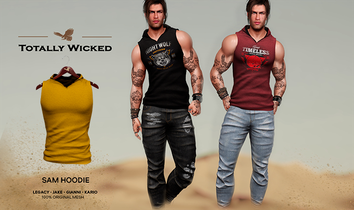 Totally Wicked - Sam hoodie_C16