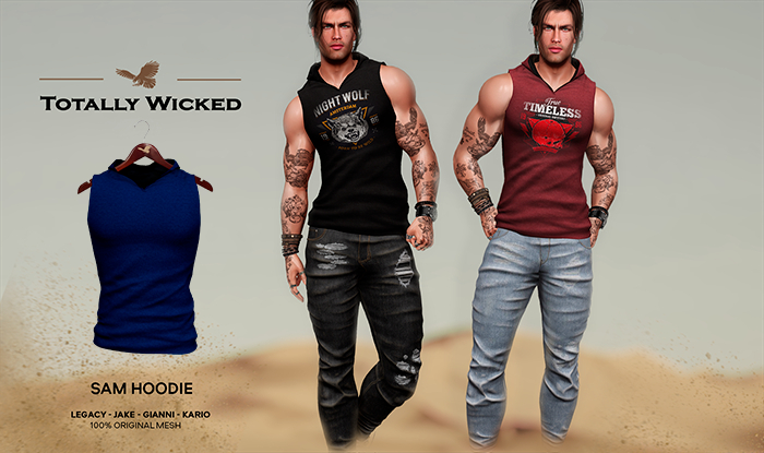 Totally Wicked - Sam hoodie_C14