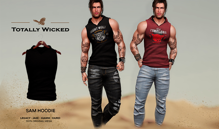 Totally Wicked - Sam hoodie_C13