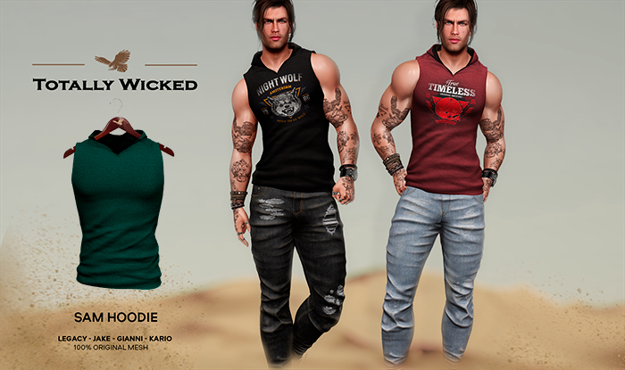 Totally Wicked - Sam hoodie_C12
