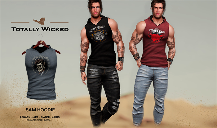 Totally Wicked - Sam hoodie_C09