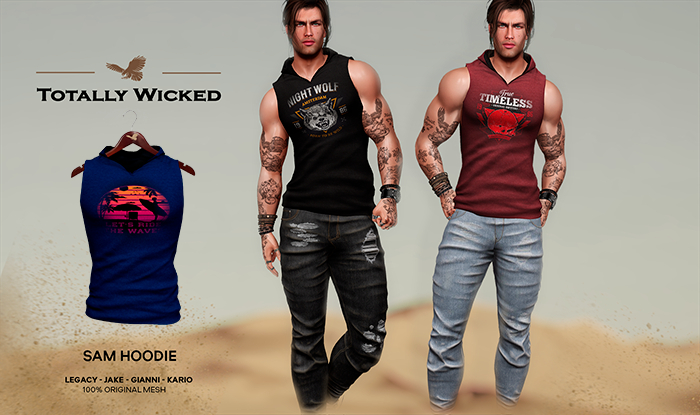 Totally Wicked - Sam hoodie_C04