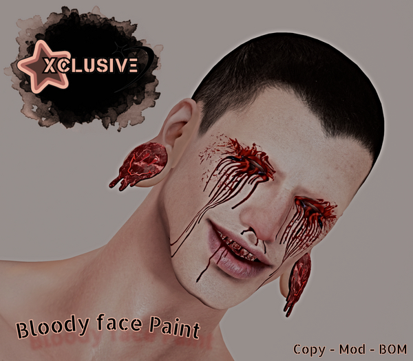 XCLUSIVE Face blood paint 