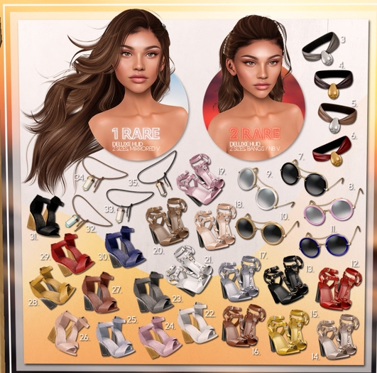 #2 DOUX - Summer Night Hairstyle RARE