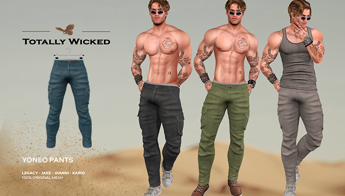 Totally Wicked - Yoneo pants_C10