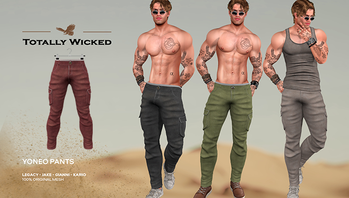 Totally Wicked - Yoneo pants_C14