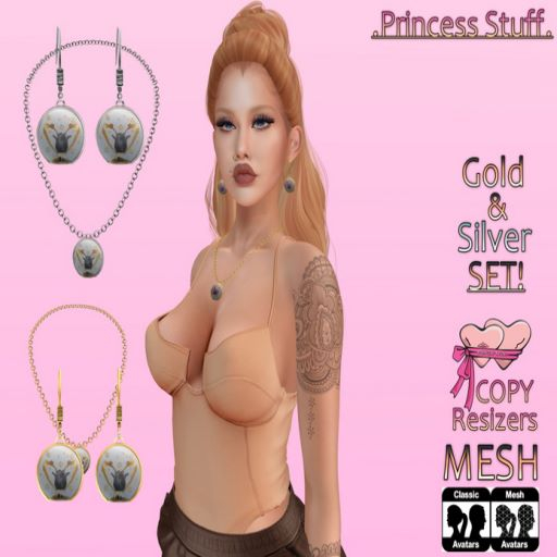 .Princess Stuff. [Love is Magic] Jewel Set! G&S Noir