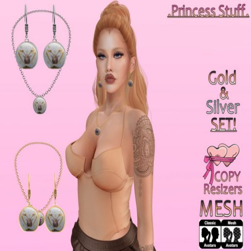 .Princess Stuff. [Love is Magic] Jewel Set! G&S Bronze