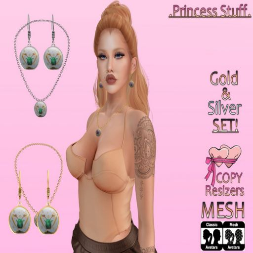.Princess Stuff. [Love is Magic] Jewel Set! G&S Ivy