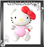 Pink "Lucien Vaultier"  Purrr de Luxe Kitty/KeyChain