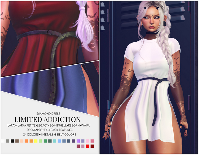 Limited Addiction - Diamond Dress - Fatpack