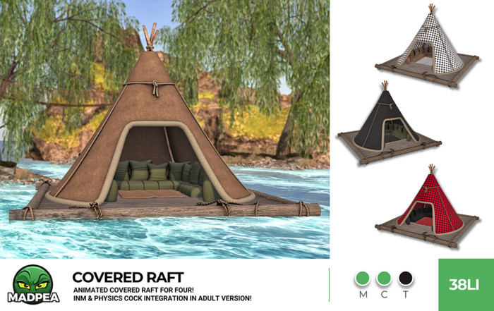 MadPea Covered Raft PG