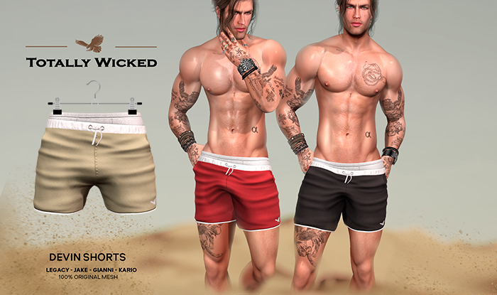 Totally Wicked - Devin shorts_C14