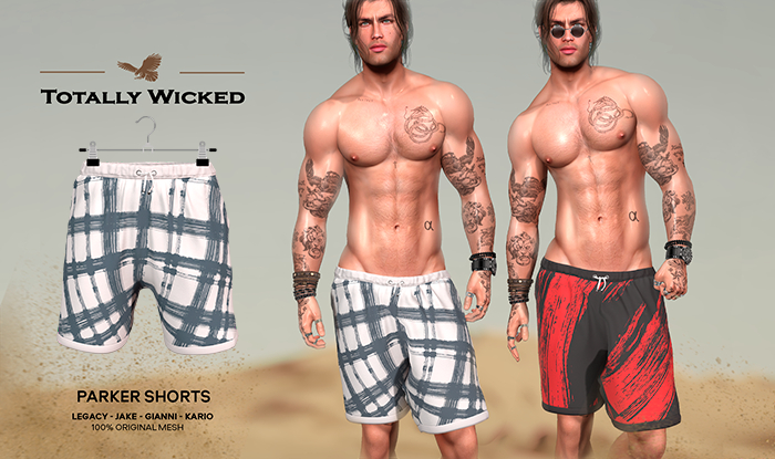 Totally Wicked - Parker shorts_C01