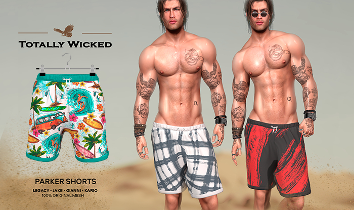 Totally Wicked - Parker shorts_C03