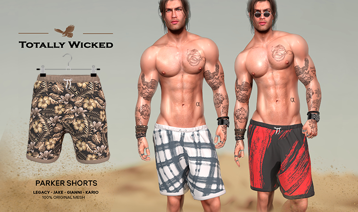 Totally Wicked - Parker shorts_C04