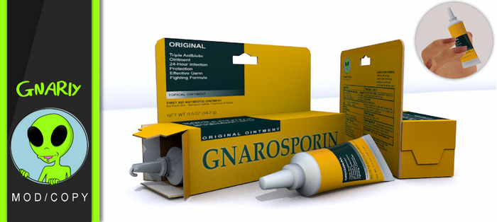 Gnarly. - First-Aid Deco Set - Gnarosporin