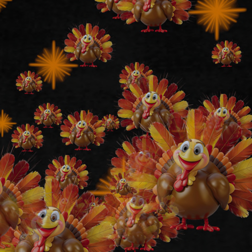 Turkey Confetti Tosser Thrower