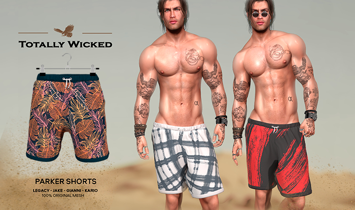 Totally Wicked - Parker shorts_C07