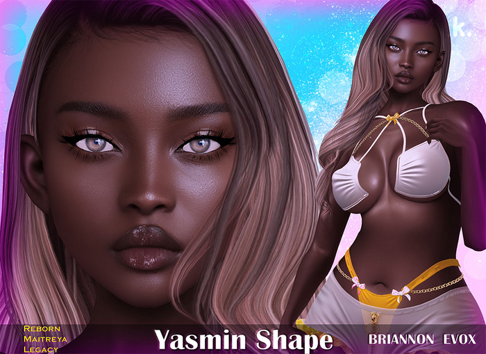Yasmin shape. Briannon head LeLEVOX