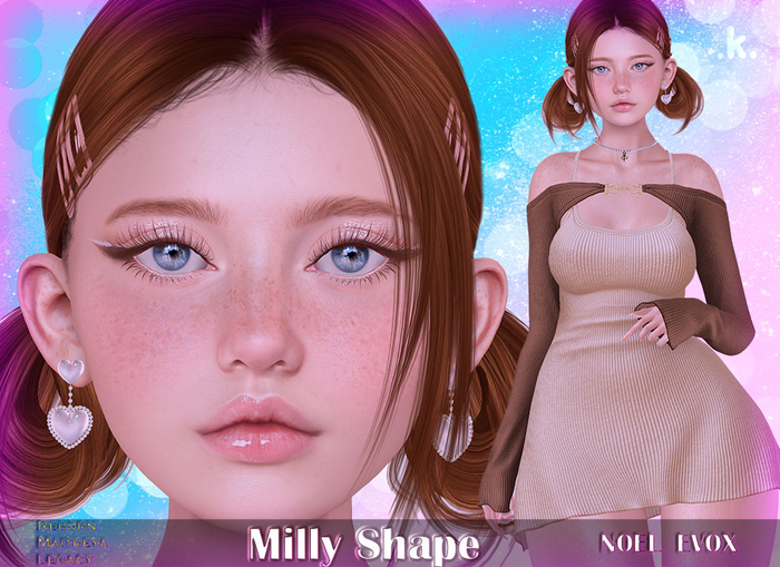 Milly shape. Noel head LeLEVOX