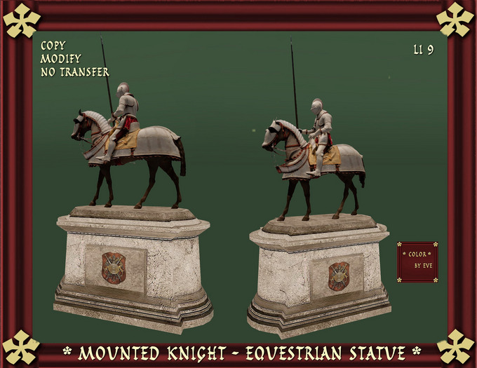 Mounted Knight - Equestrian Statue