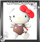 Brown "Lucien Vaultier"  Purrr de Luxe Kitty/KeyChain