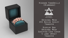 HG FangGrillz RoseGold-Diamonds bag