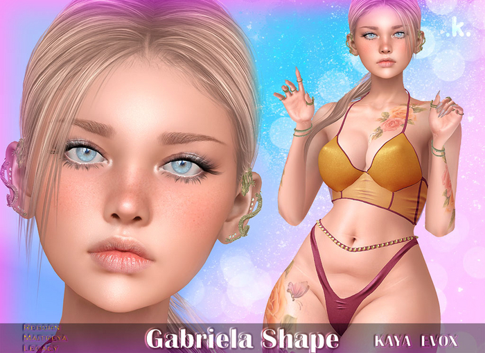 Gabriela Shape. Kaya head LeLEVOX
