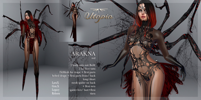 Utopia Arakna red