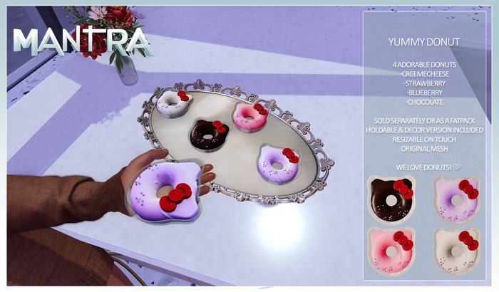 MANTRA :: YUMMY DONUT STRAWBERRY 
