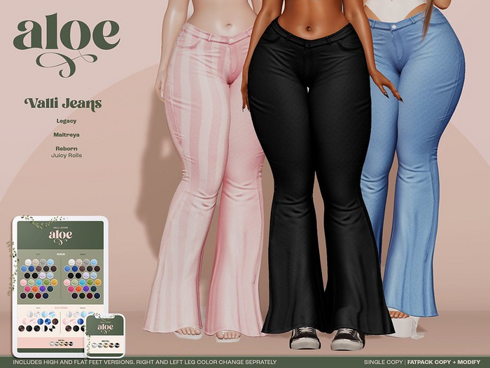 Aloe. Valli Jeans // DEMO