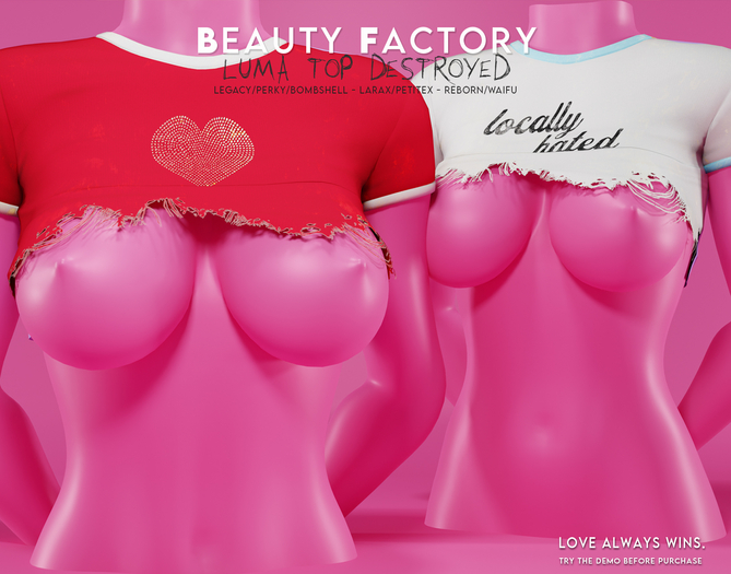 .BF. Luma Top Destroyed v2 For Rent