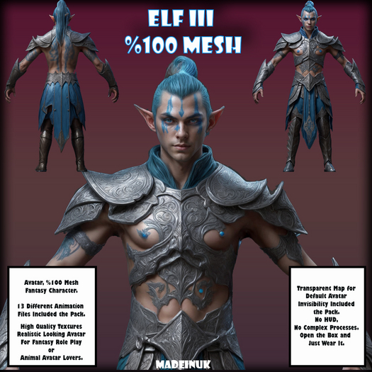MADEINUK - Elf III - MEsh Avatar