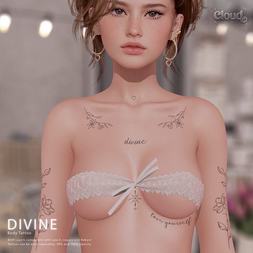 [Cloud] Divine - Body Tattoo