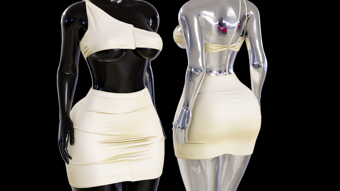 Sasuki Cream Set