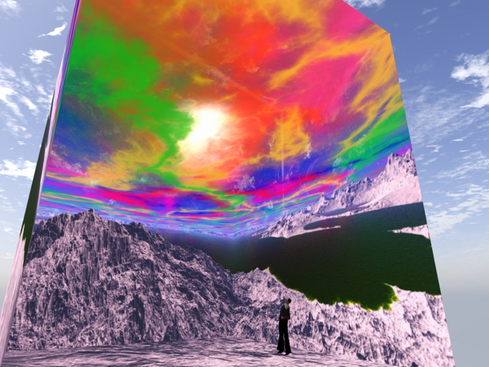 Property Surround Scenery - Rainbow sky