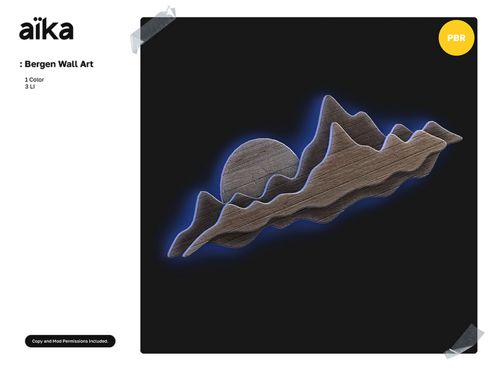 aika - Bergen Wall Art (add)