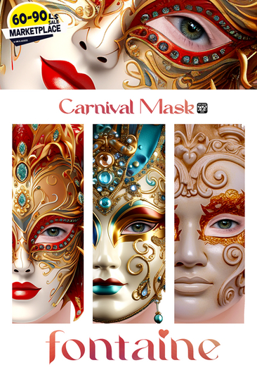 Fontaine Cosmetics - Carnival Mask Collection - DEMO