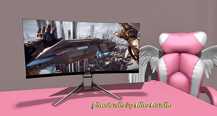Elite Gamer Monitor - White