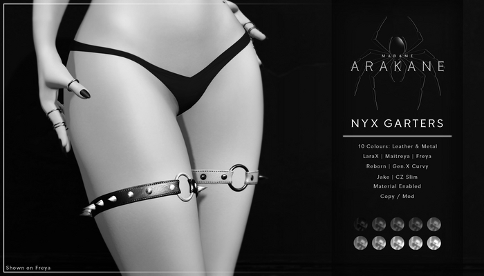 Arakane - Nyx Garters (demo)