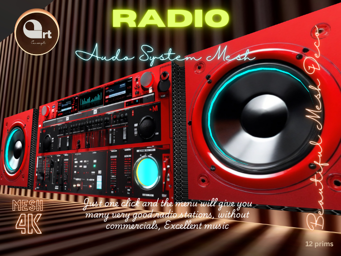 Radio Red Audio System 4k Mesh 