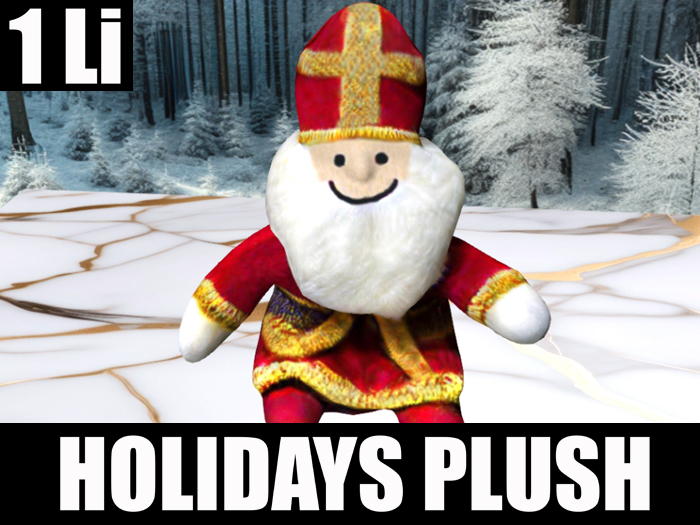 Plush Sinterklaas