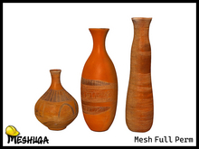 Meshuga African Vases FULL PERM MESH