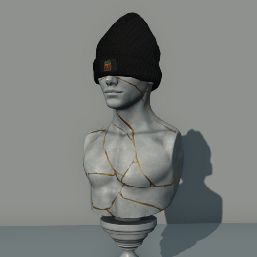 [TRAP] Nosee Beanie Black