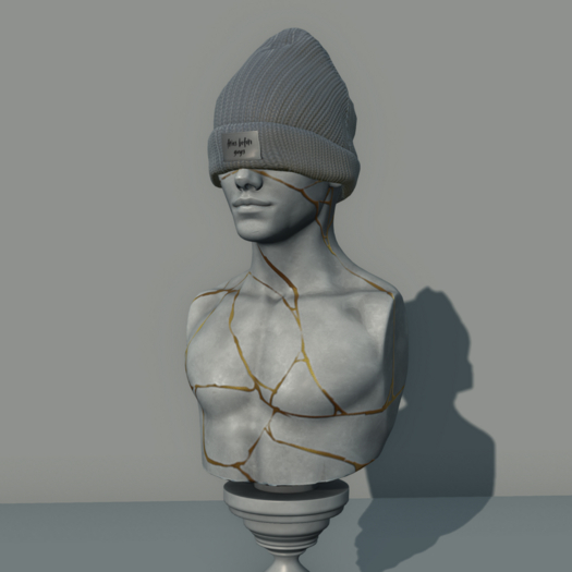 [TRAP] Nosee Beanie White
