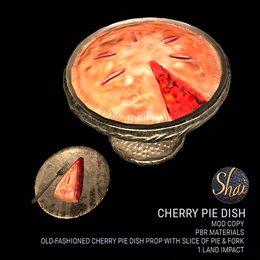 *Shai* Cherry Pie Dish