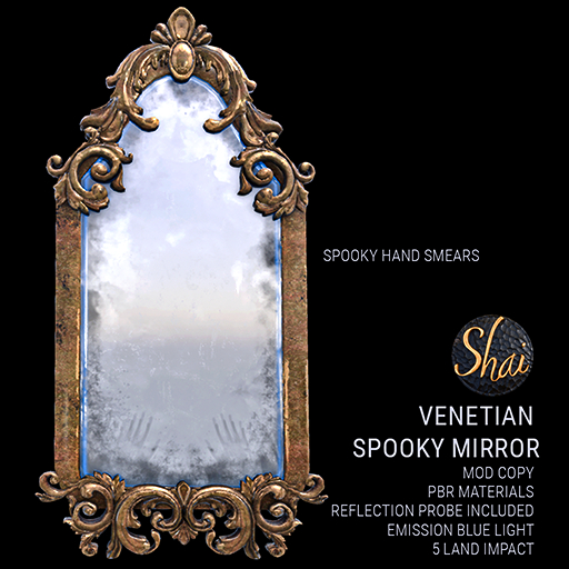 *Shai* Venetian Spooky Mirror (PBR + Reflection Probe)