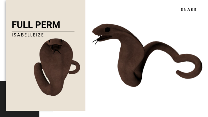 Snake Statue Full PERM 3