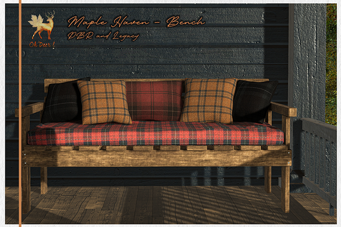 Oh Deer! Maple Haven: Bench